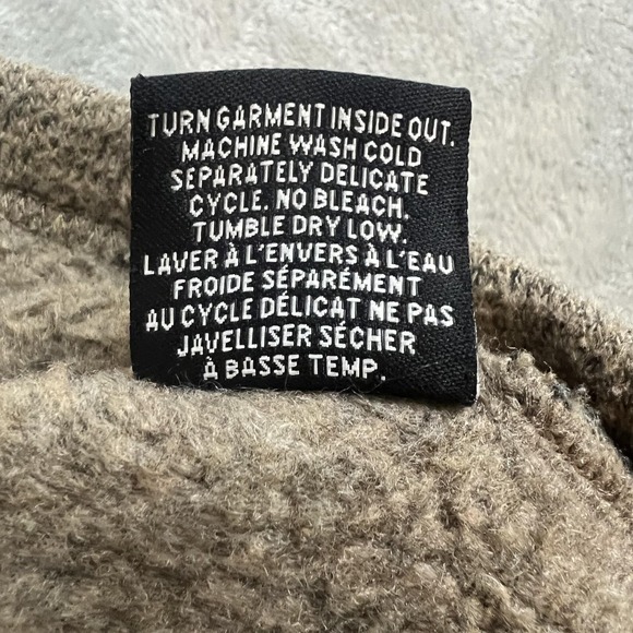 Kuhl Sweater Mens Large Brown Alfpaca Fleece 1/4 Zip Outdoor Hiking Pullover - Picture 10 of 12